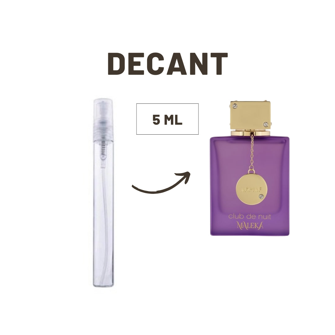 DECANT ARMAF CLUB DE NUIT MALEKA EDP (5 ML)