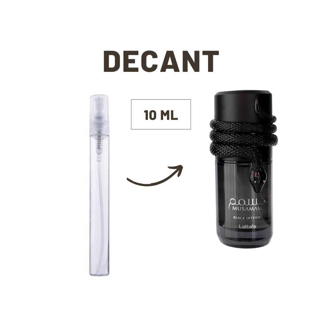 DECANT LATTAFA MUSAMAM BLACK INTENSE EDP (10 ML)