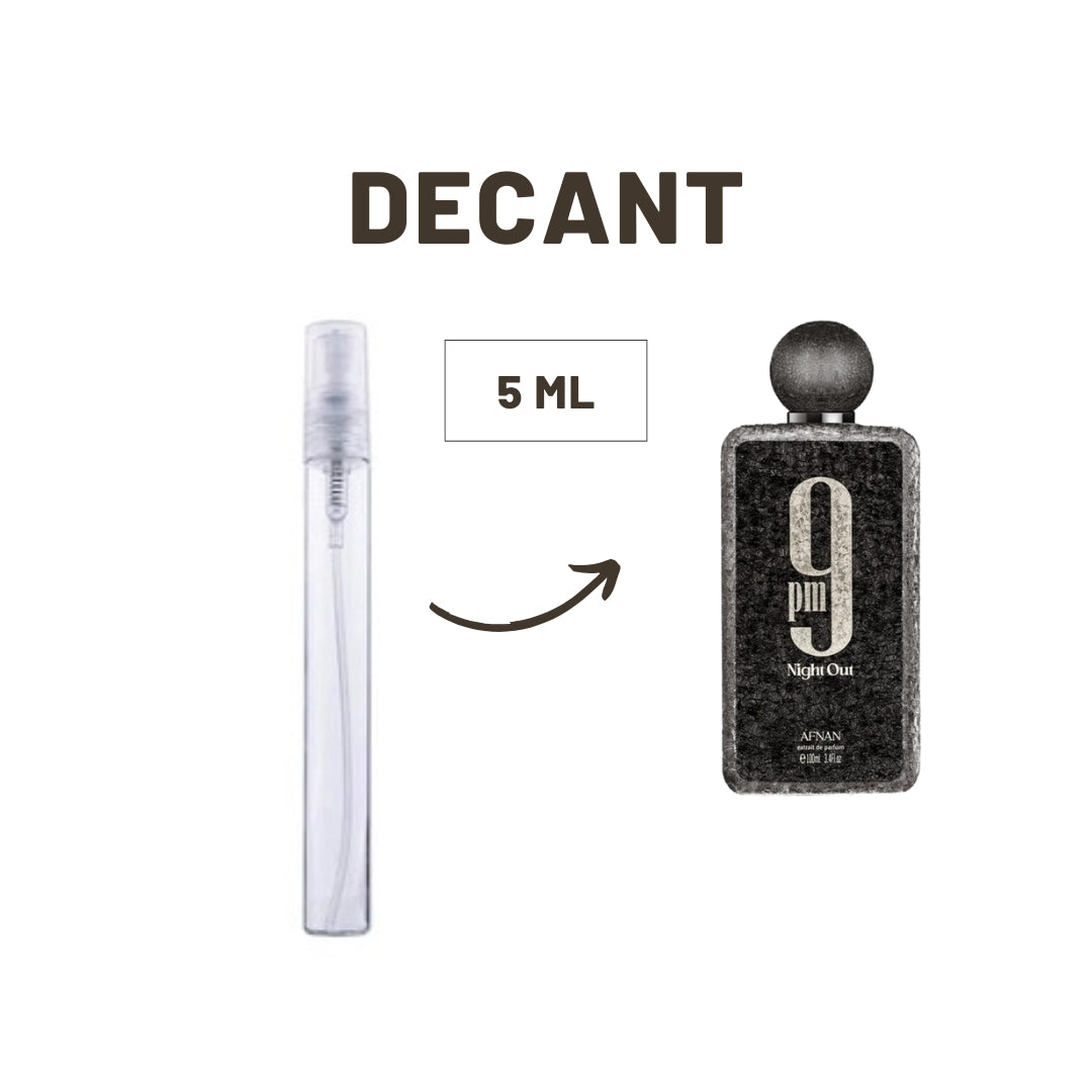 DECANT AFNAN 9PM NIGHT OUT EDP (5 ML)