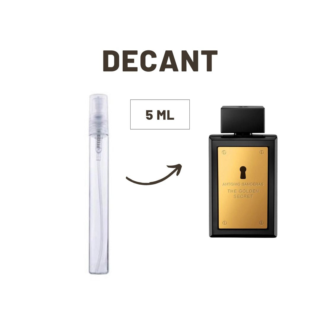 DECANTS ANTONIO BANDERAS THE GOLDEN SECRET FOR MEN EDP (5 ML)