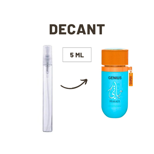 DECANT EMPER GENIUS HAYATI  EDP (5 ML)