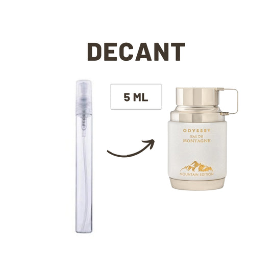 DECANT ARMAF ODYSSEY EAU DE MONTAGNE EDP (5 ML)