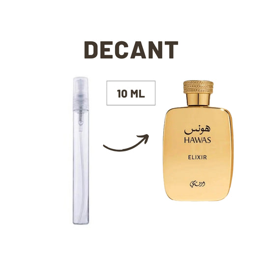DECANT RASASI HAWAS ELIXIR EDP (10 ML)