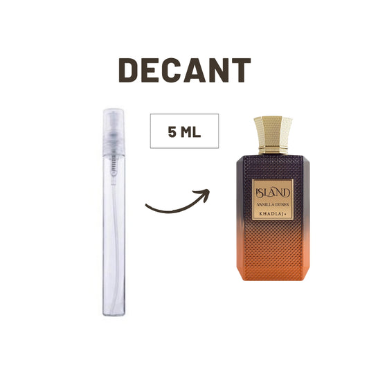 DECANT KHADLAJ ISLAND VANILLA DUNES EDP (5 ML)