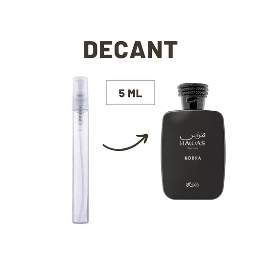 DECANT RASASI HAWAS KOBRA EDP (5 ML)