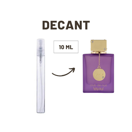 DECANT ARMAF CLUB DE NUIT MALEKA EDP (10 ML)