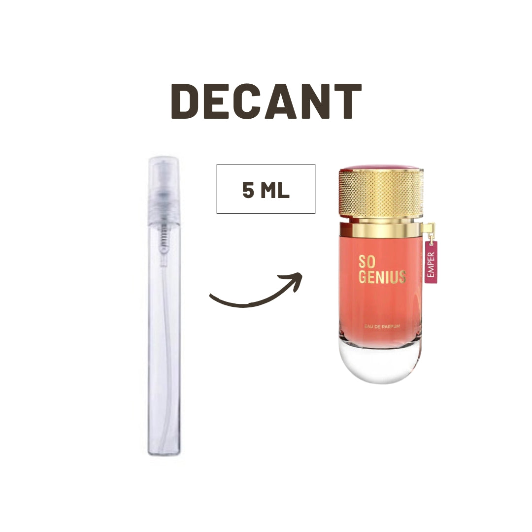 DECANT EMPER SO GENIUS EDP (5 ML)