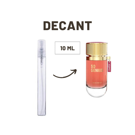 DECANT EMPER SO GENIUS EDP (10 ML)