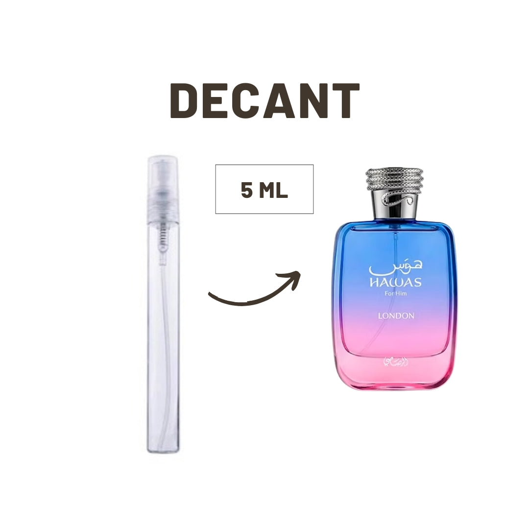 DECANT RASASI HAWAS LONDON EDP (5 ML)