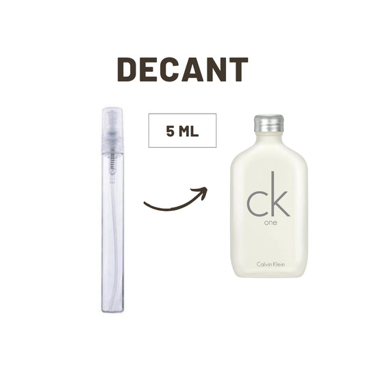DECANT CALVIN KLEIN CK ONE (5 ML)
