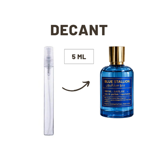DECANT EMPER BLUE STALLION BY STALLION 53 EDP (5 ML)