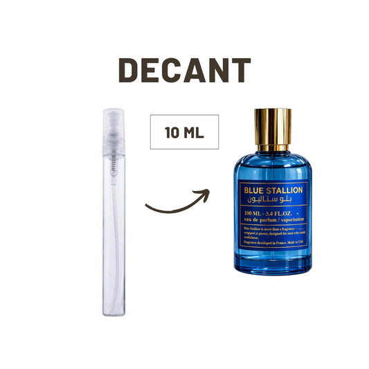 DECANT EMPER BLUE STALLION BY STALLION 53 EDP (10 ML)