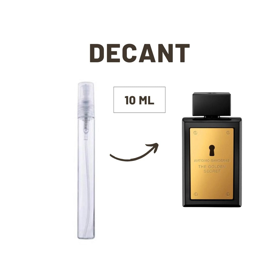 DECANTS ANTONIO BANDERAS THE GOLDEN SECRET FOR MEN EDP (10 ML)