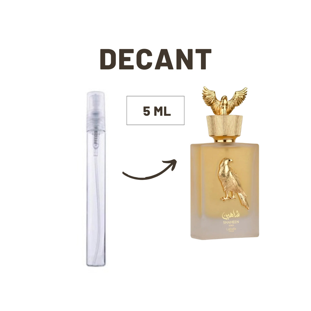 DECANT LATTAFA SHAHEEN GOLD EDP (5 ML)