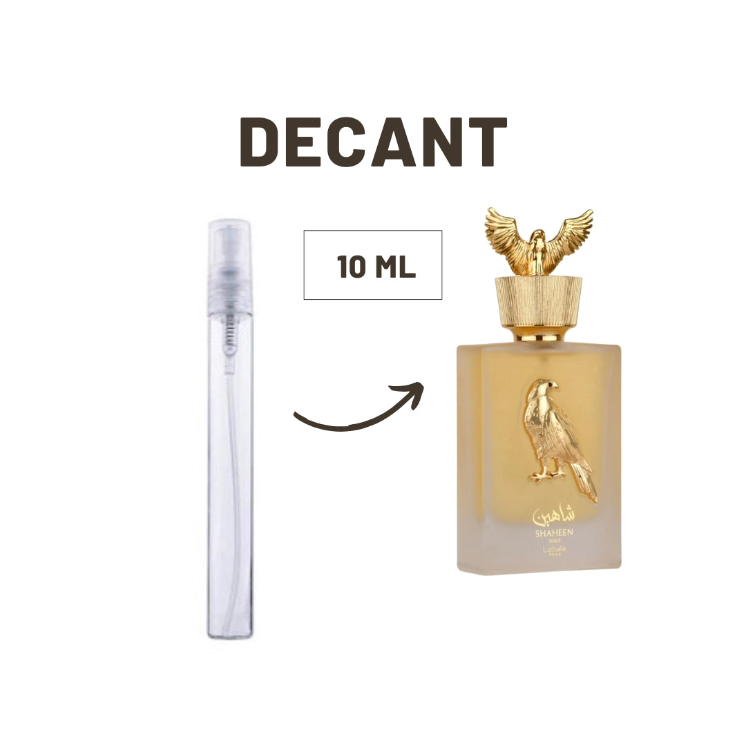 DECANT LATTAFA SHAHEEN GOLD EDP (10 ML)