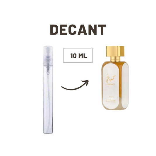 DECANT LATTAFA HAYAATI GOLD EDP (10 ML)