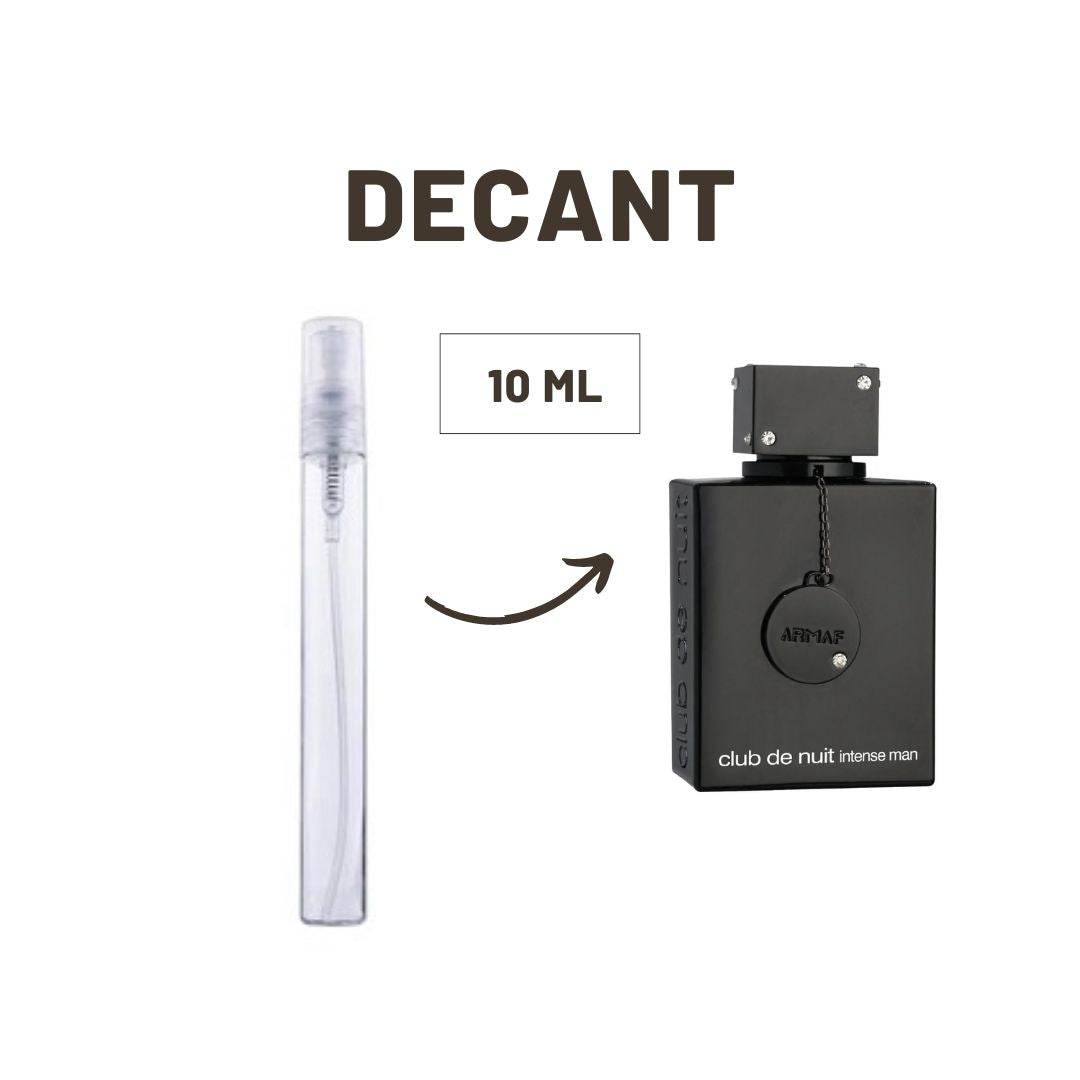 DECANT ARMAF CLUB DE NUIT INTENSE EDP (10 ML)