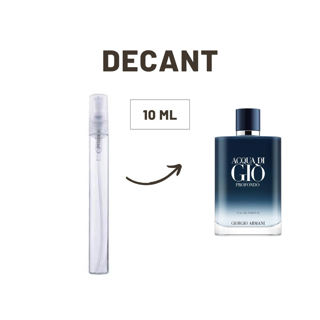 DECANTS GIORGIO ARMANI ACQUA DI GIO PROFONDO EDP (10 ML)