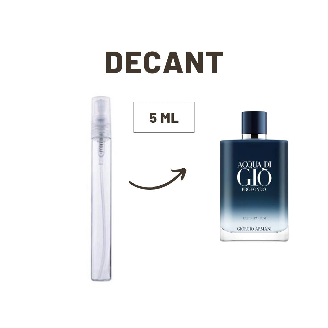 DECANTS GIORGIO ARMANI ACQUA DI GIO PROFONDO EDP (5 ML)