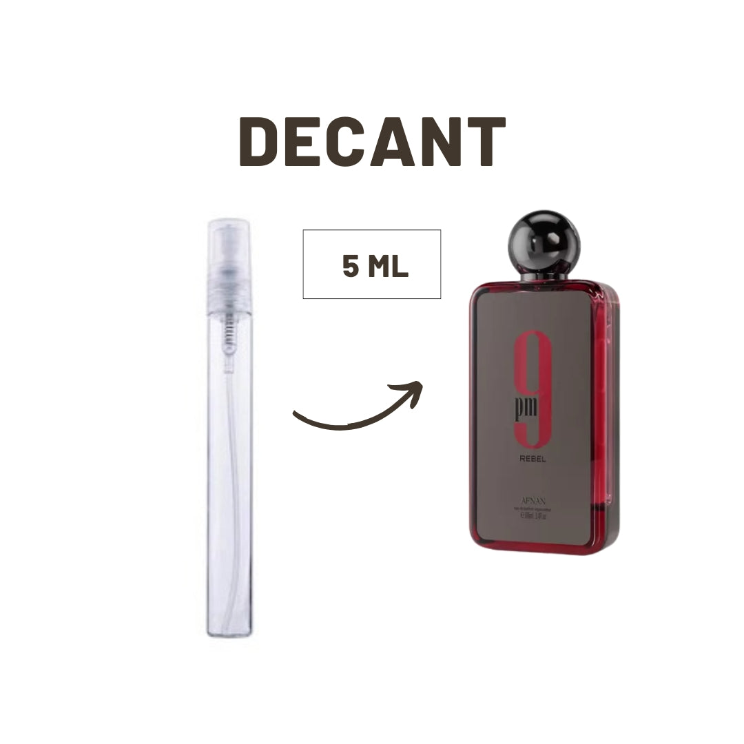 DECANT AFNAN 9PM REBEL EDP (5 ML)