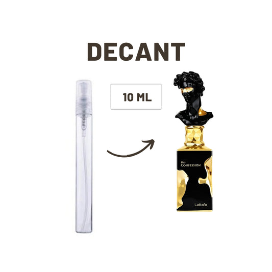 DECANT LATTAFA HIS CONFESSION EDP (10 ML)