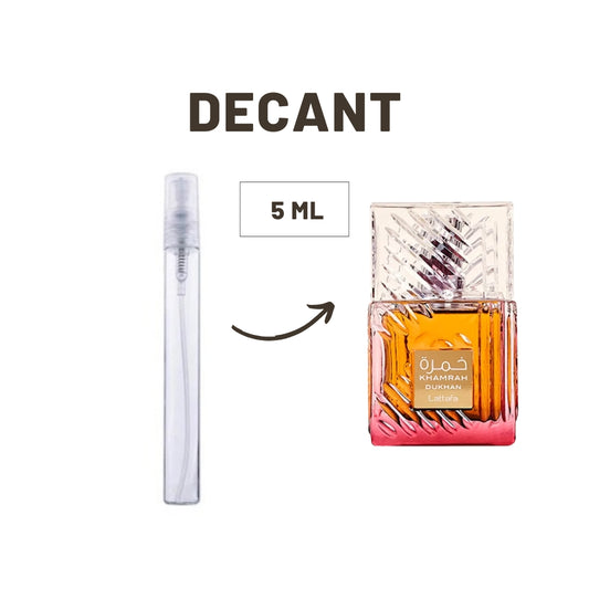 DECANT LATTAFA KHAMRAH DUKHAN EDP (5 ML)