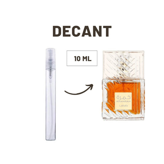 DECANT LATTAFA KHAMRAH QAHWA EDP (10 ML)