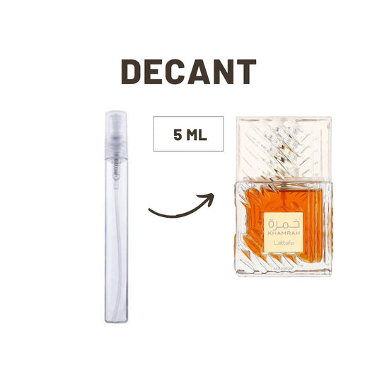 DECANT LATTAFA KHAMRAH QAHWA EDP (5 ML)