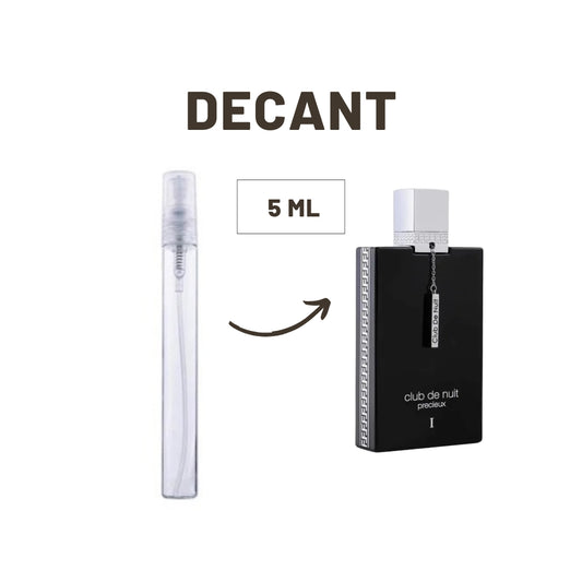 DECANT ARMAF CLUB DE NUIT PRECIUEX EDP (5 ML)