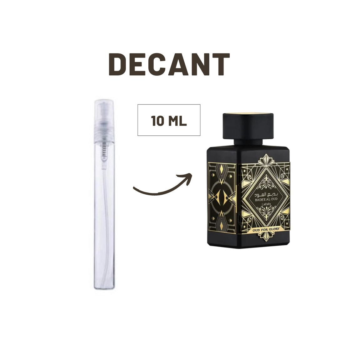 DECANT LATTAFA OUD FOR GLORY EDP (10 ML)