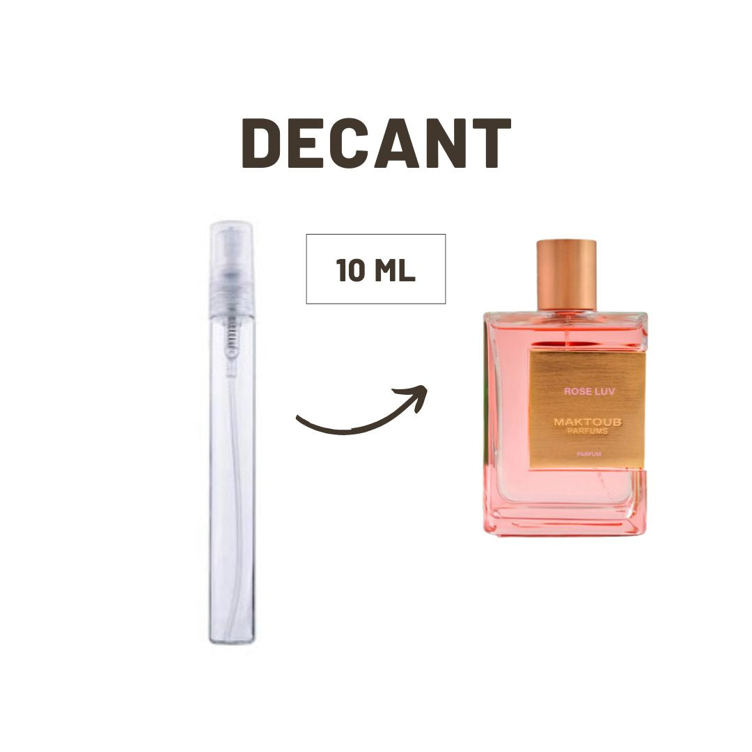 DECANTS MAKTOUB ROSE LUV PARFUM (10 ML)