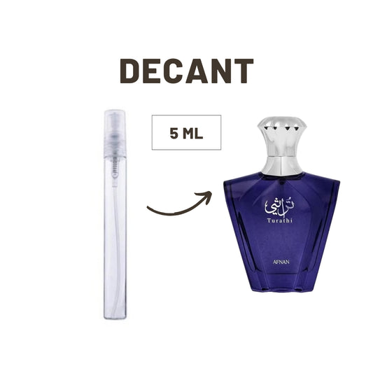 DECANT AFNAN TURATHI BLUE EDP (5 ML)