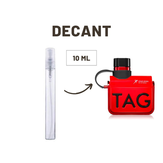 DECANT ARMAF TAG HIM UOMO ROSSO EDP (10 ML)