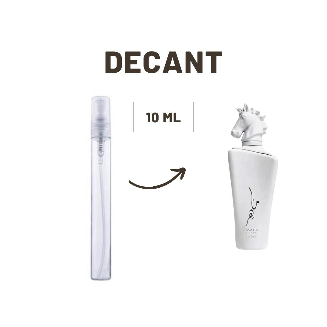 DECANTS LATTAFA MAAHIR HONOR EDP (10 ML)