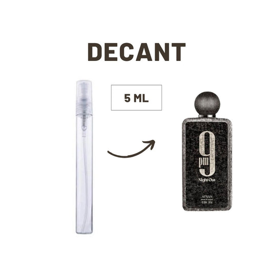 DECANTS AFNAN 9PM NIGHT OUT EDP (5 ML)