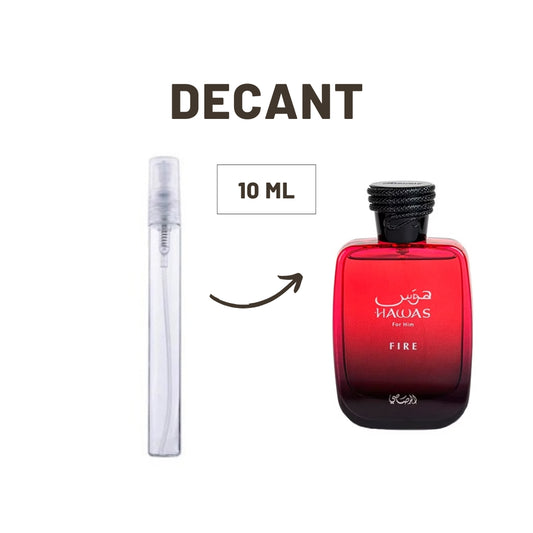 DECANT RASASI HAWAS FIRE EDP (10 ML)