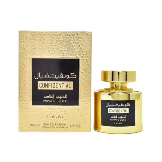 LATTAFA CONFIDENTIAL GOLD EDP (100 ML)